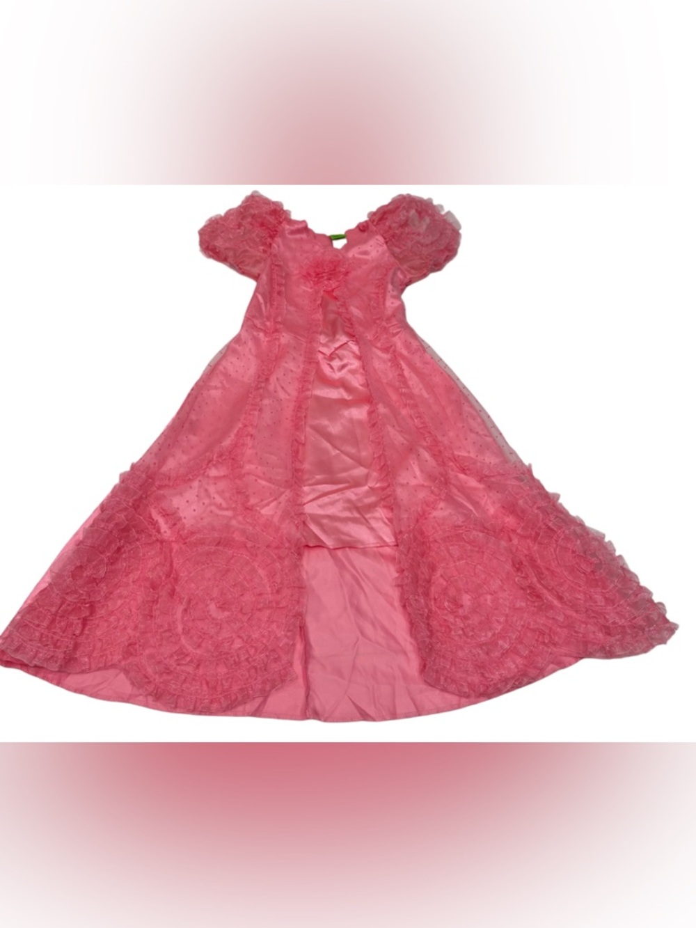 Wicked Glinda Girl Dress cosplay Halloween Classic Costume size L  10/12